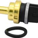 2 x Engine Coolant Temperature Temp Switch Sensor Sender Compatible with Audi A4 Audi Compatible with A4 Quattro 1996 96 V6 2.8L # 058919501A, 2131096, 88924808, TU248