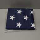 American Flag 3x5 ft: Long Lasting US Flag, Heavy Duty Nylon, Embroidered Stars, Sewn Stripes, Brass Grommets, UV Protection Perfect for Outdoors! USA Flag