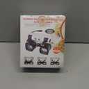 JARLINK Magnifying Glasses with LED Light, Hands Free Magnifier with 14 Interchangeable Lenses 3X 4X 5X 6X 7X 10X 15X, Magnifying Glasses for Close Work, Crafts, Jewelry, Sewing, Electronics Repair