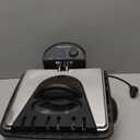 Elite Gourmet Electric Deep Fryer, 4.5 Qt Total Oil Capacity (Dual 2-Qt Split Baskets), 1700 Watts, Stainless Steel, Separates Foods for Simultaneous Cooking, Stainless Steel