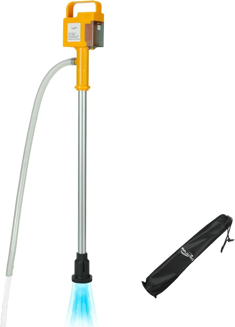 Cordless Stick Water Transfer Pump Compatible with De-walt 20V Battery(Tool Only), 900GPH Brushless Stick Utility Pump for Pool Garden Pond