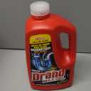 Drano Max Gel Drain Clog Remover & Cleaner, Fast-Acting to Unclog Standing Water & Remove Hair, Grease & Food Blockages, Safe for all Pipes & Septic, Kitchen Sinks, Bathroom Showers & Tubs, 80 Oz (80 Fl Oz (Pack of 1))