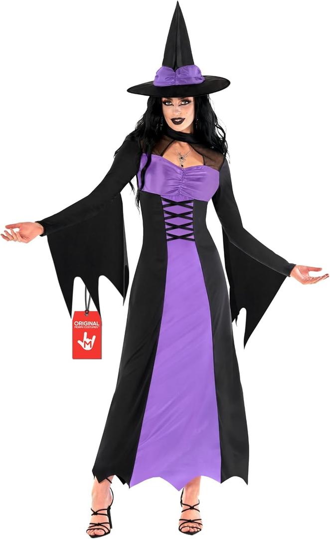 Morph Witch Costume Women, Wicked Costumes For Women, Halloween Costumes For Women's Adult (XX-Large, Purple)