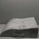 Leg Elevation Pillow,8'' Leg Support Pilllows Elevating Legs for After Surgery,Swelling, Circulation, Back,Hip,Knee Pain Relief,Memory Foam Wedge Pillow for Post Surgery Recovery