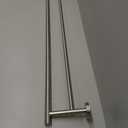 JQK Double Bath Towel Bar, 39 Inch 304 Stainless Steel Thicken 1mm Towel Rack for Bathroom, Bath Towel Holder Brushed Wall Mount, Useable Length 36 Inch, TB100L36-BN