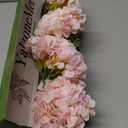 Light Pink Hydrangea Artificial Flowers Large Artificial Hydrangeas Silk Flowers for Home Decor Indoor Wedding Flowers Bouquets Faux Flowers Kitchen Centerpiece Table Decorations