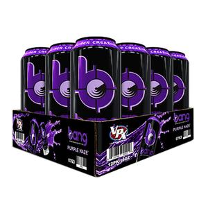 Bang Energy Purple Haze, Sugar-Free Energy Drink, 16-Ounce | Pack of 12