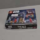 LEGO Star Wars: The Mandalorian Paz Vizsla and Moff Gideon Battle, Fun Building Set for Kids, Collectible Star Wars Toy with 4 Minifigures, Star Wars Birthday Gift for 7 Year Old Boys and Girls, 75386