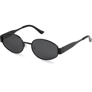 livho 2025 Trendy Oval Sunglasses - Stylish Polarized Shades for Everyday - Retro Metal Frames
