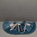 Weighted Heating Pad for Neck and Shoulders Pain Relief, 2lb Electric Heating Pad with Auto- Off - 20'' x 25'', Blue