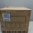 CHEFMAN 6 Quart Dual Basket Air Fryer Oven with Easy View Windows, Sync Finish, Hi-Fry, Auto Shutoff, 2 Independent 3Qt Nonstick Dishwasher Safe Frying Baskets, Digital Double Air Fryer - Black