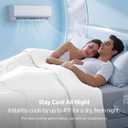 Bedsure Cooling Comforter Queen Size - Cooling Blankets for Hot Sleepers, Lightweight Comforter for Summer with Dual-Sided Cool Tech, Soft Breathable Cold Blanket for Sleeping, White, 88x88 Inches