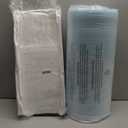 Dual Layer 3 Inch Memory Foam Mattress Topper Queen Size, 2 Inch Cooling Gel Memory Foam Plus 1 Inch Pillow Top Mattress Pad Cover, with 8-21 Inch Deep Pocket, White