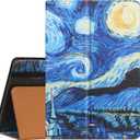 Folio Case for All-New Amazon Fire HD 10 and 10 Plus Tablet (13th/11th Generation, 2023/2021 Release) 10.1" - Slim Fit Standing Cover with Auto Sleep/Wake, Starry Sky (Starry Sky)