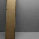 DEZ FURNISHINGS Cordless 2" Faux Wood Blind, 33.5" W x 48" H, Dark Oak