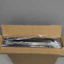 DEAYOU Extendable Microwave Oven Rack, 2-Tier Toaster Stand Utensils Storage with 8 Hooks, Adjustable Kitchen Countertop Organizer Shelf for Air Fryer, Rice Cooker, Spice, 110lbs Weight Capacity