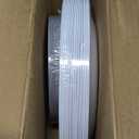 Vesici 50 Pcs Christmas Plastic Disposable Plates Buffalo Plaid Plates Set for Guests 25 x 7.5" Dessert 25 x 10.25" Snowflakes Xmas Tree Dinner Serving Tableware Dessert for Party Supplies (Black and Red)