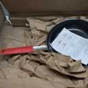 Tramontina Professional 10-Inch Non Stick Frying Pan, Heavy-Gauge Aluminum Skillet with Reinforced Nonstick Coating, Red Handle, Dishwasher and Oven Safe