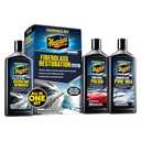 Meguiar's M4965 Marine/RV Fiberglass Restoration System, 2-Piece Marine Fiberglass Repair Kit Featuring Oxidation Remover for Boat Care Plus Wax (Polish bottle is missing )
