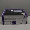 11-in-1 Steam Mop - Detachable Handheld Steam Cleaner with 380mL Tank, 260 Floor Steamer for Hardwood, Tile, Grout, Windows, Bath & Kitchen - 3-Level Steam Control, Multi-Purpose Floor Steam Cleaner (Black)