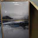 Celestdeco Modern Abstract Framed Canvas Wall Art Set, Neutral Textured Wall Decor, Boho Minimalist Gold and Gray Wall Painting for Living Room, Bedroom, Dining Room, Office - 16" x24" x3