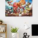 PAW Patrol: The Dino Movie (2026) - Group Wall Poster, 34L" x 22.4W", Unframed Version