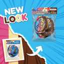 4 x Nucita Confites, Creamy Chocolate, Strawberry and Vanilla with Chocolate Candies, 4 Ct Bag, 2.8 oz