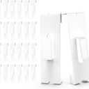 Gridwall Utility Notch Hooks, White, 24PC, Picture Hanger, Accessories