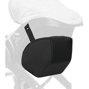 Stroller Organizer Bag Compatible Donna Stroller with Large Storage - Holds 10 lbs - Baby Essentials Stroller Caddy for Bottles, Diapers, Toys, Wipes - Easy Snap-On, Quick Access