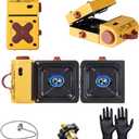 Foldable Camping Gas Stove, Dual Burner Independent Control, 2300w High Power Output, Portable and Lightweight Design, Multifunctional for Outdoor Cooking