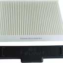 68406048AA Cabin Air Filter & Cabin Filter Access Door Compatible with Dodge Ram 1500 2500 3500 4500 5500, Chrysler Replace 68052292AA 68318365AA 5058693AA Cabin Air Filter Retrofit Kit
