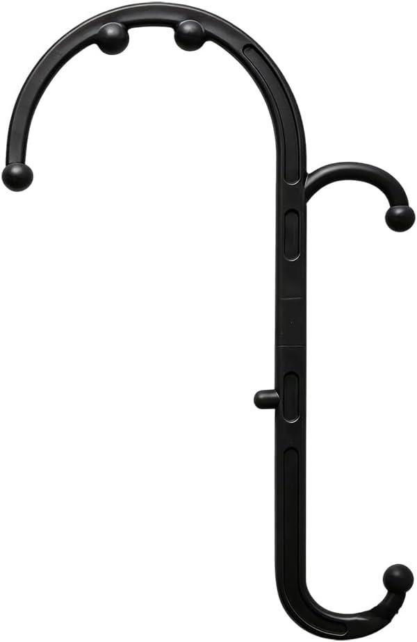 Back Massager Deep Tissue: Manual Muscle Relax Tool for Body Tension Relief Improve Flexibility Solid Build Yoga Room Training for Yoga Lovers