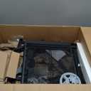 Snughome Floating TV Stand Wall Mounted with Power Outlet 55", Floating Entertainment Center with LED Lights, Floating TV Shelf with Drawer, Wall Mounted Media Console Shelf for Living Room, Bedroom (Black)