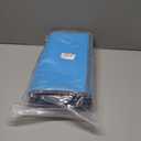 WFK handbag 4-piece set, foldable thick fabric storage bag, used for organizing bedrooms, wardrobes, and wardrobes; Can store clothes, blankets, plush toys, blue