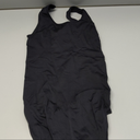 FYMNSI Men's Leotard Underwear Sexy Racer Back One-Piece Bodysuit Stretch Swimsuit Thongs Singlet Workout (Black)