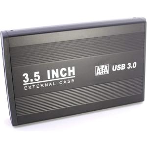 axGear 3.5 Inch SATA Hard Drive Enclosure USB 3.0 High Speed External Case