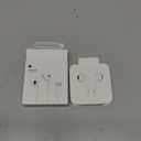 Apple EarPods Headphones with USB-C Plug, Wired Ear Buds with Built-in Remote to Control Music, Phone Calls, and Volume