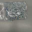 WILLBOND 52 Pieces Self Adhesive Pearl Rhinestone Letter Patches A-Z Glitter Letter Stickers Pearl Alphabet Appliques for Clothes Hat Backpack, Wedding Graduation Mother's Day DIY Crafts(Blue)