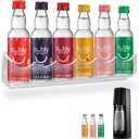 Holder Compatible with SodaStream Bubly Bubbly Drops Flavors, Wall Mount Flavor Organizer for Soda Stream Accessories