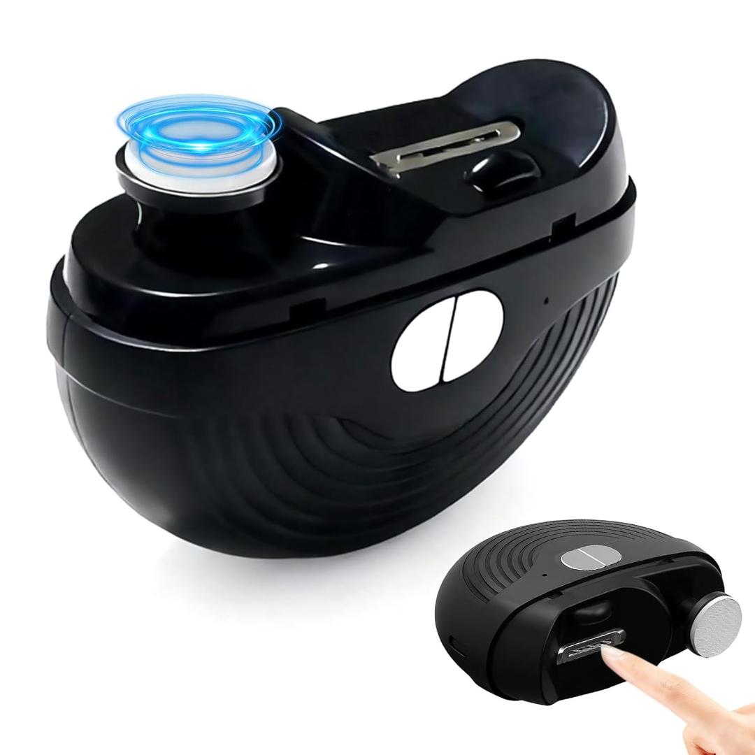 Electric Nail Clipper, (Black)