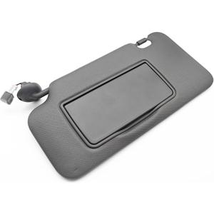 Driver Side Sun Visor Compatible with HR-V EX-L EX LX Sport 2016-2022 Replace 83280-T7W-A12ZA Front Left Side Sun Visor Dark Black Gray