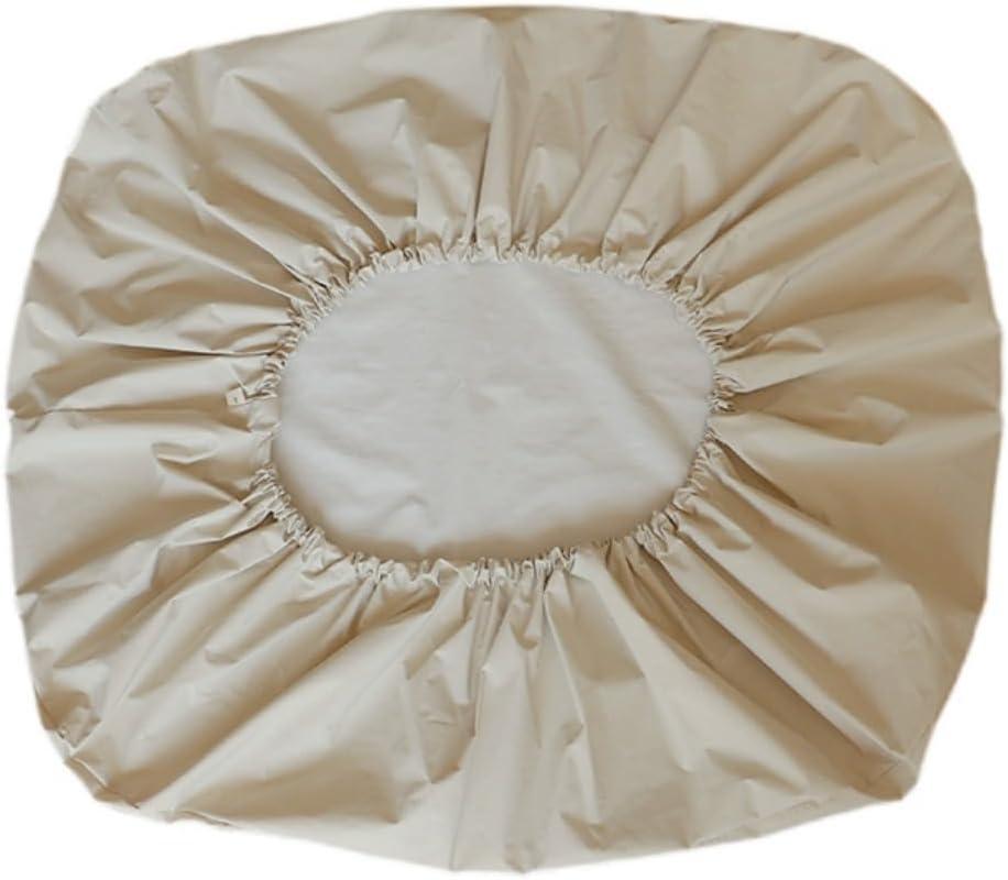 Waterproof Replacement Dog Bed Covers, Cooling Pet Bed Protector for Medium & Large Pet Beds Cover Only Washable (S- (2923.69.8 in),Milk Tea [Waterproof])