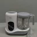 BEAR 2024 Baby Food Maker | One Step Baby Food Processor Steamer Puree Blender | Auto Cooking & Grinding | Baby Food Puree Maker with Self Cleans | Touch Screen Control, White