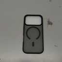 SUPFINE Magnetic for iPhone 17 Pro Case (Compatible with MagSafe)(Military Grade Drop Protection) Translucent Matte Shockproof with Anti-Fingerprint Phone Cover,Black