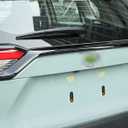 ERIDANUS Auto Accessories Fit for RAV4 2024 2023 2022 2021 2020 2019 Rear Door Molding Trunk Lid Tailgate Strip Cover Trim (Glossy Black) ABS 1 PC