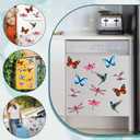 Konohan 12 Pcs Screen Door Magnets Butterfly Hummingbird Dragonfly Double Sided Flexible Decorative Retractable Protector Screen Magnetic Stickers Decals for Sliding Patio Door Gifts(Stylish Style)