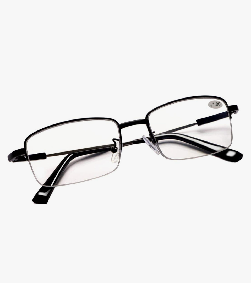 Progressive Multifocus Computer Reading Glasses Blue Light Blocking No Line Lenses Multifocal Readers for Men and Women, -0.50