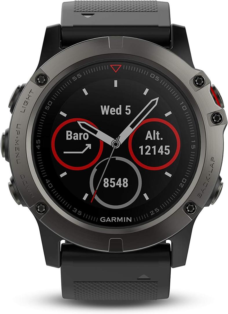 Garmin Fenix 5X - Sapphire, Slate Gray 