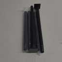 Shower Curtain Rod Adjustable 31-79", Anti-Rust Shower Rod & Spring Tension Shower Rod No Drill, Black Shower Curtain Rod for Bathroom Tension Rod