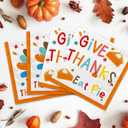 Turkey Thanksgiving Party Supplies Kit for 50 Guests - Complete Autumn-Themed Disposable Dinnerware Set: Dinner & Dessert Plates, Napkins - Thanksgiving Party Decorations